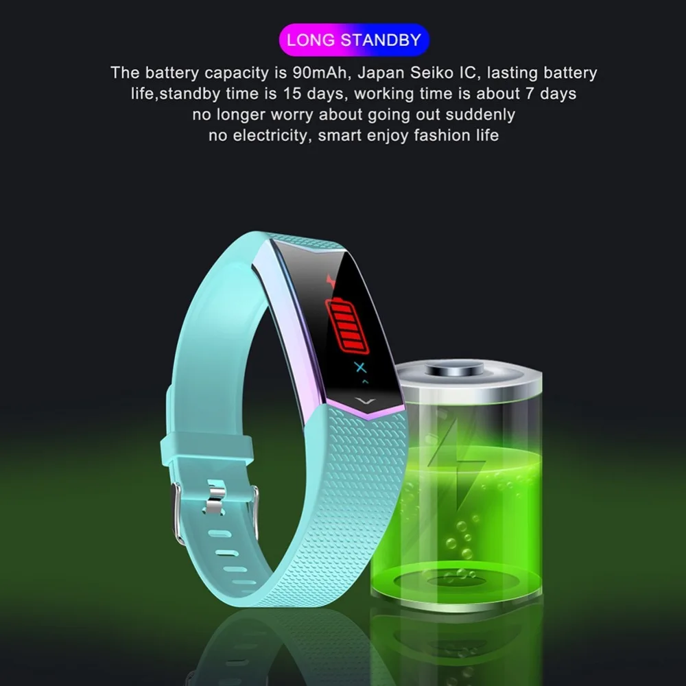 Умный Браслет для измерения артериального давления, трекер активности, смарт-браслет, информация, пуш-ап, спортивный фитнес-браслет, браслет для здоровья, подарок 5VV