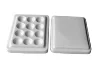 Dental lab, Porcelain Mixing Watering Moisturizing plate 12 Slot Ceramic Palette with cover ► Photo 1/2