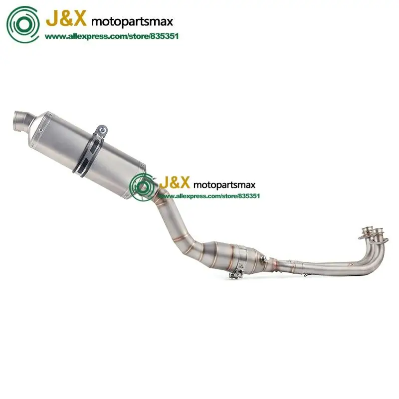 T-max Tmax 500 530 Tmax500 Tmax530 полная выхлопная система мотоцикла средняя Соединительная Модифицированная средняя Соединительная труба
