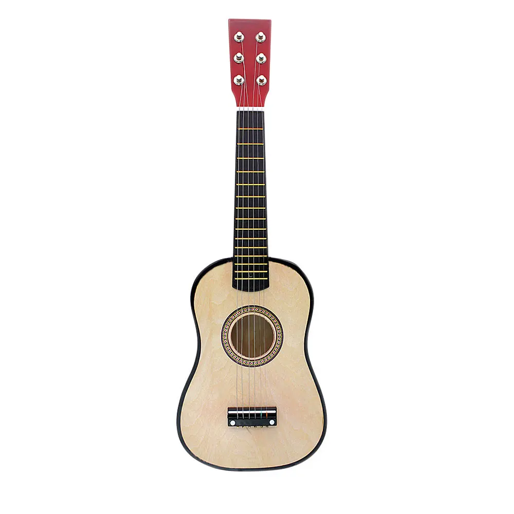 

Amusing Kids Guitar Acoustic Guitar Basswood Student Gift Ukulele Teaching Kids Toys Guitar Intellectual Handicrafts Children