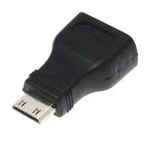 Розничная,, мини HDMI Мужской к HDMI Женский адаптер конвертер