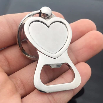 

Free personalized tag KeyChain Metal Beer opener custom free with your logo text and name thanksgiving gifts