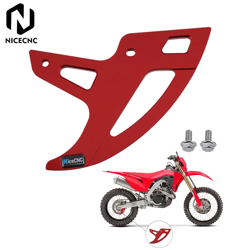 

Motocross Motorcycle Rear Disc Brake Guard Cover For Honda CR 125R 250R 2002-2007 CRF 250R 450R 250X 450X 250RX 450RX 2005-2022