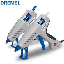 Dremel original derreter kits de armas de cola quente com 18 varas de cola aquecimento constante para diy reparação ferramentas domésticas mão artesanato