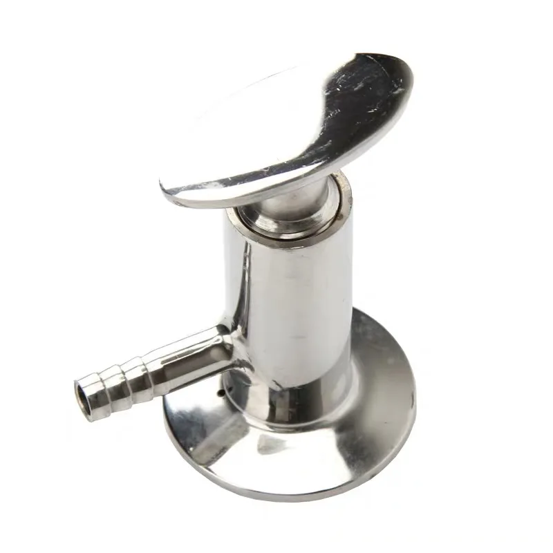 1.5&quot Sanitary Ferrule Tri Clamp Type Food Medicine Elliptic Sampling Valve Stainless Steel SS304 Sample | Обустройство дома