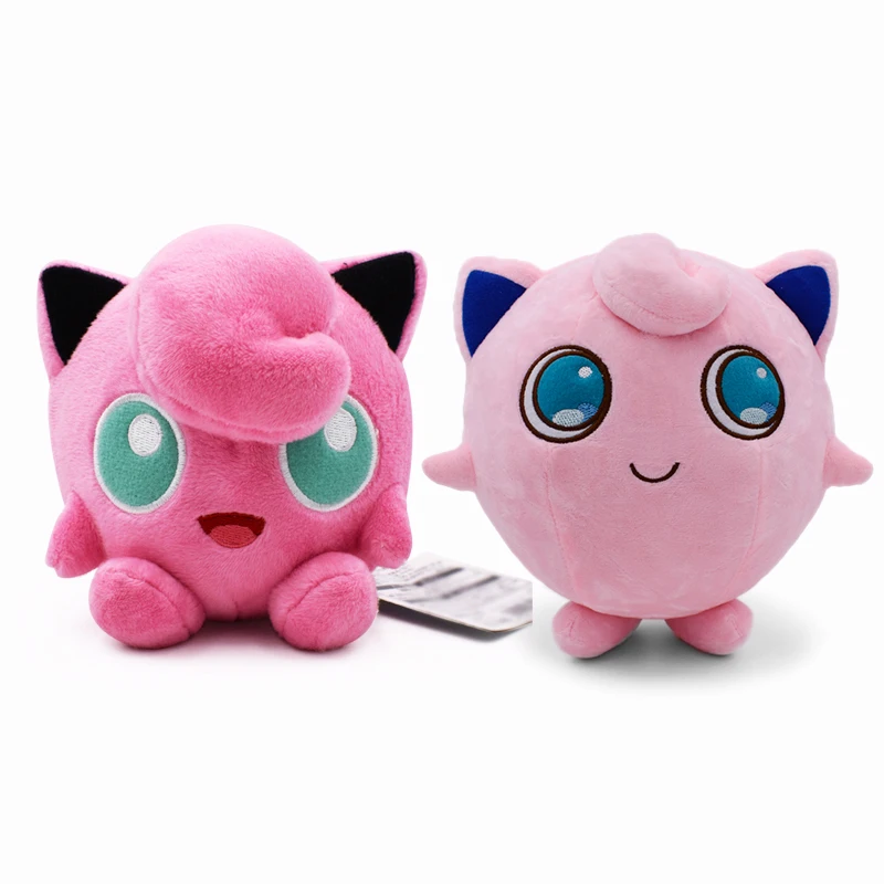 2 стиля 5 ''Jigglypuff плюшевый игрушки милые розовые маленькие игрушечные животные игрушка кукла для детей день рождения Рождественский подарок для детей