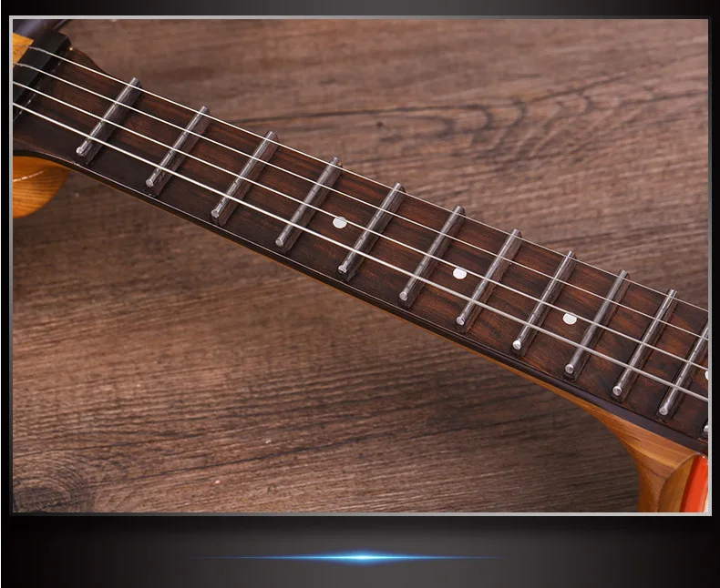 Xinghai zhongruan 8571qy Laoshan elm zhongruan musical instrument Beijing Xinghai ethnic Ruan Chu learns to practice