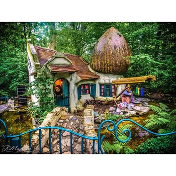 

Holland Efteling park ,5D DIY Diamond Painting Embroidery Full Square Diamond Cross Stitch Rhinestone Mosaic Painting FC186