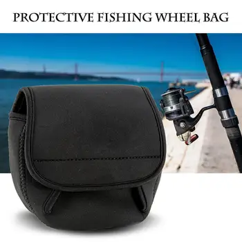 

Fishing Reel Bag Protective Case Protective Baitcasting Trolling Pouch Cover Fishing For Pesca Reel Case Reel Spinning Slee E6S6