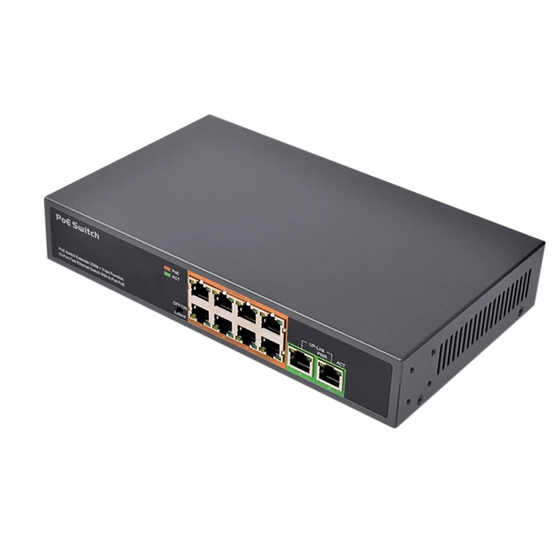 Сетевой коммутатор Poe PSE108EX 104 Вт 8 портов | Компьютеры и офис