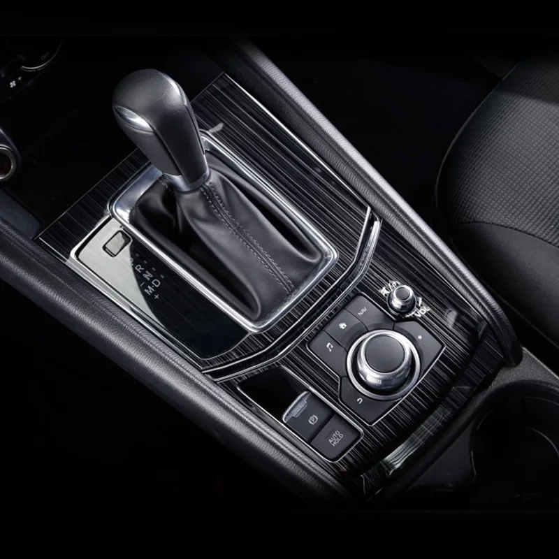 Для Mazda CX 5 CX5 2017 2018 2019 KF LHD Автомобильная консоль коробка передач панель накладка
