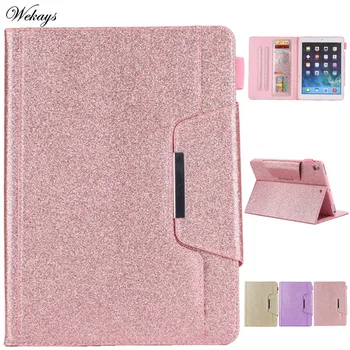 

Cover For Apple Ipad Air Ipad 5 A1474 A1475 A1476 Glitter Bling Leather Fundas Case For IPad Air IPad 5 IPad5 9.7" Cover Cases