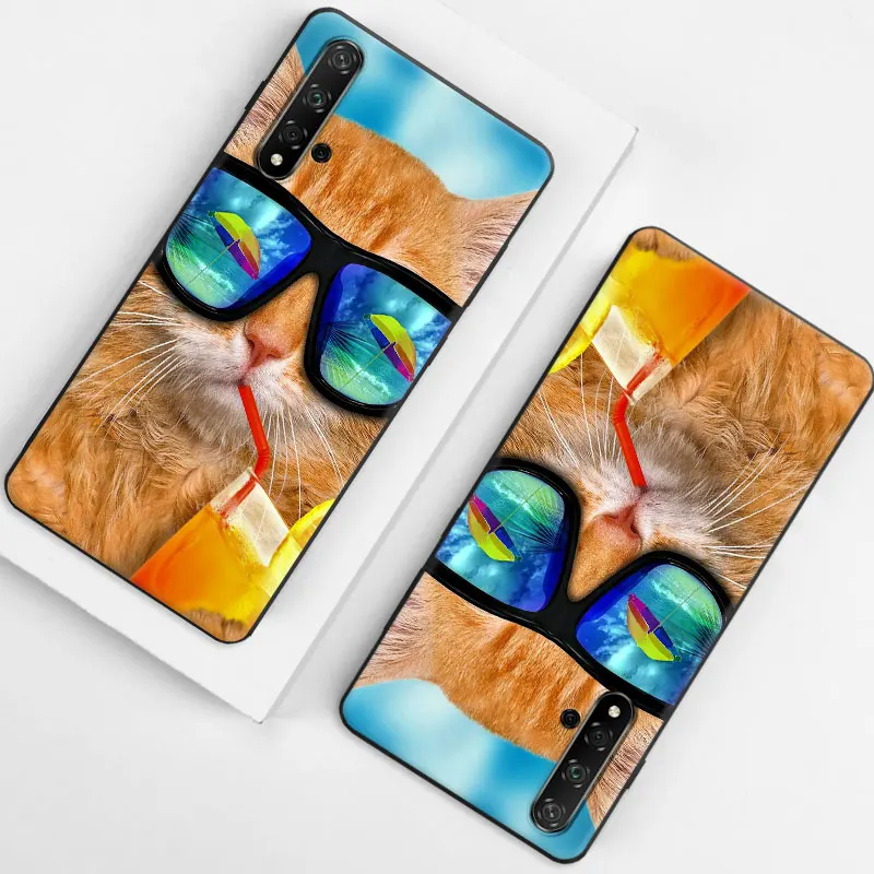 ТПУ чехол для телефона huawei Honor 10/10Lite Honor 20/20 S/20Pro мягкий гелевый Тонкий чехол для 10i матовый защитный чехол для Enjoy 9s Capa - Цвет: 09