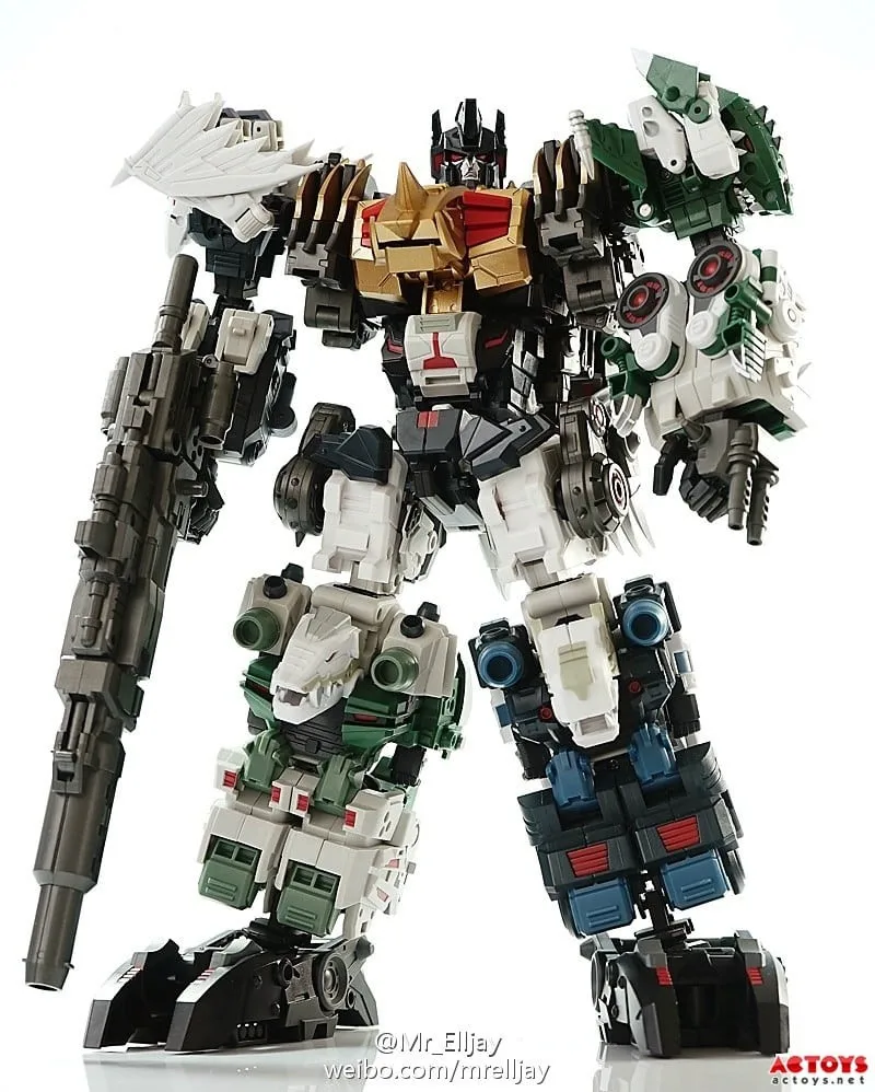 6 в 1 fansproproject FPJ Fans Project Saurus Ryu-Oh Dinokings Combiner набор из трансформационных фигурок |