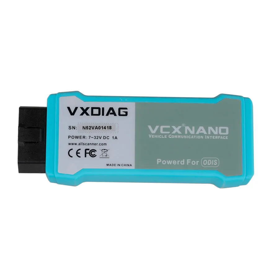 VXDIAG VCX NANO 5054 ODIS V5.1.5 поддержка протокола UDS и многоязычная версия WIFI Поддержка 2001