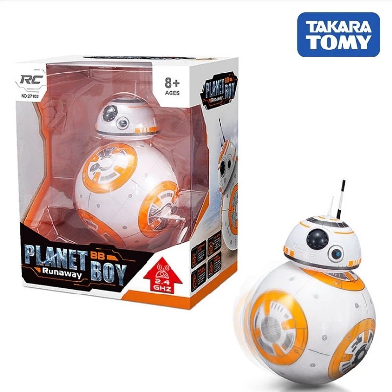 

Takara Tomy Star Wars bb-8 intelligent remote control robot Creative intelligence model Kids Toys