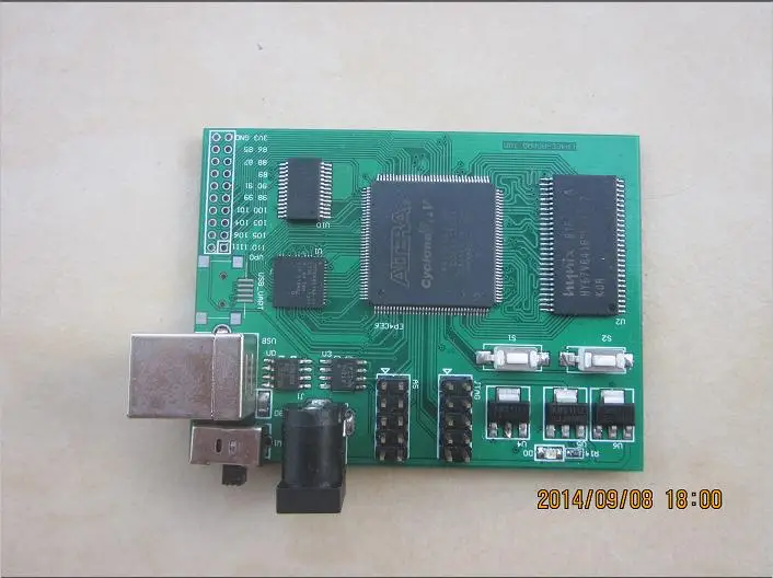 

FPGA CycloneIV EP4CE10+USBCY7C68013 System Development Board