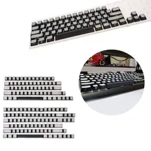 RGB передние/боковые напечатанные клавиши с подсветкой ISO ANSI Layout transmlucidus клавиши с подсветкой для Corsair K65 K70 logitech G710 Cherry MX