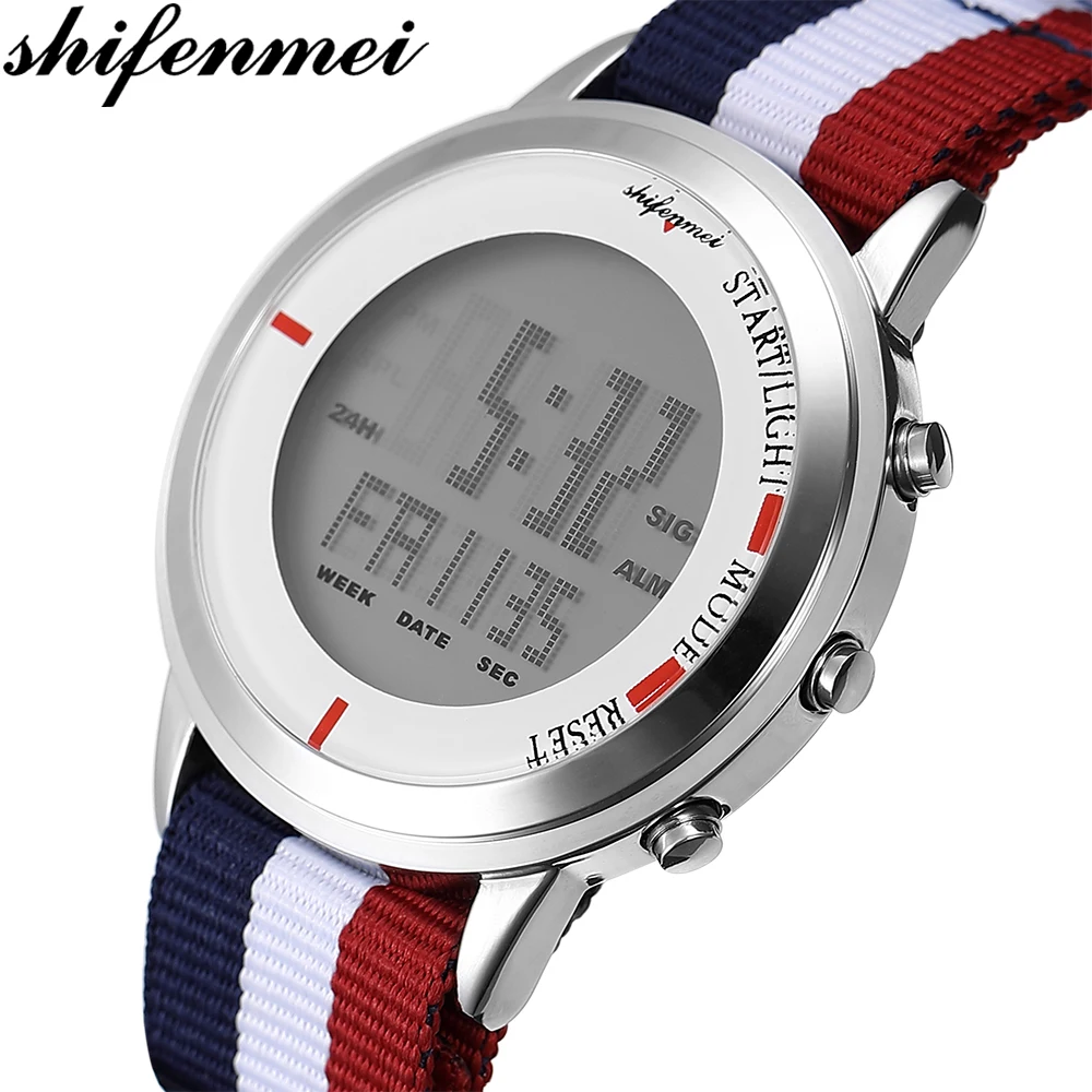 

Shifenmei Sports Watches Men Top Brand Fashion Luxury Military Watch Clock Male LED Digital Wrist Watch Man reloj hombre 1134