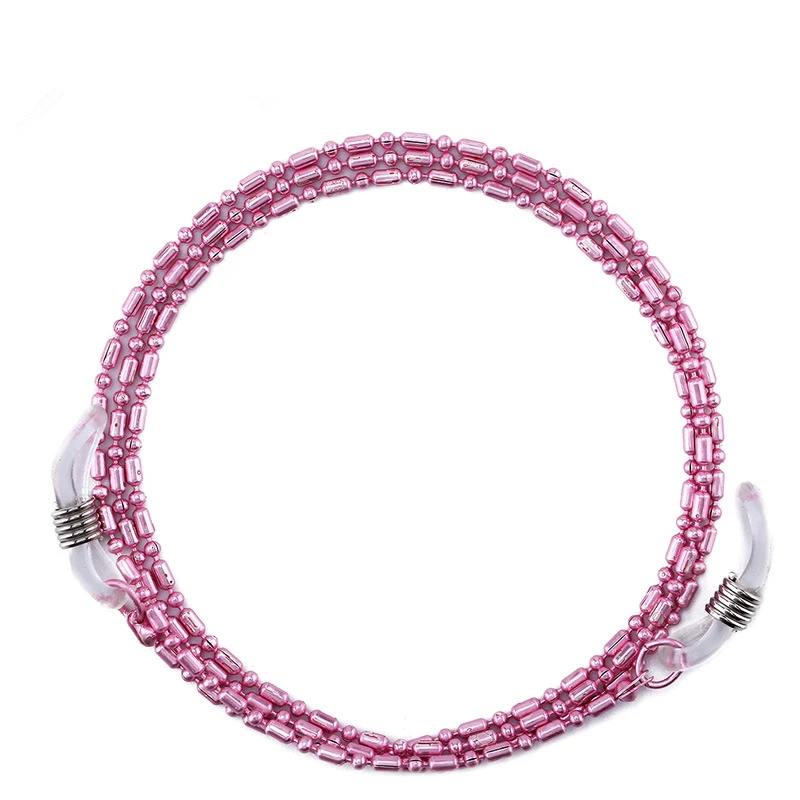 Модная цепочка для очков чтения женщин металлические шнуры солнцезащитных