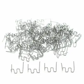 

Hot Welding Staple Silver For Car Bumper Repair Welder Equipment 400pcs Set