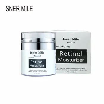 

1pc 50ml 2.5% Pure Retinol Vitamin A Anti-Aging Anti-Wrinkle Removal Acne Moisturizing Skin Lift Firming Face Cream TSLM1
