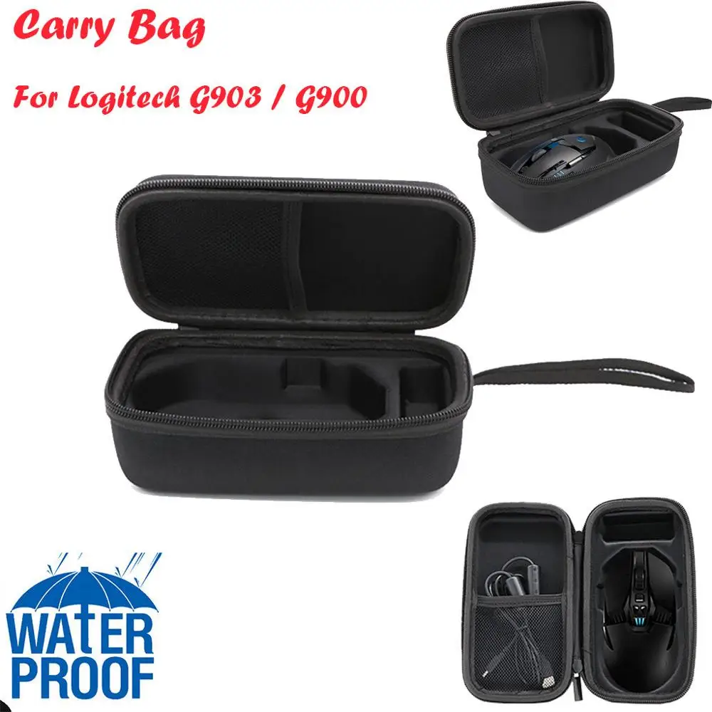 

EVA Hard Case Cover Waterproof Bag Storage Carrying Bag For Logitech G903 / G900 Game Accessories Travel Portable Bag #725