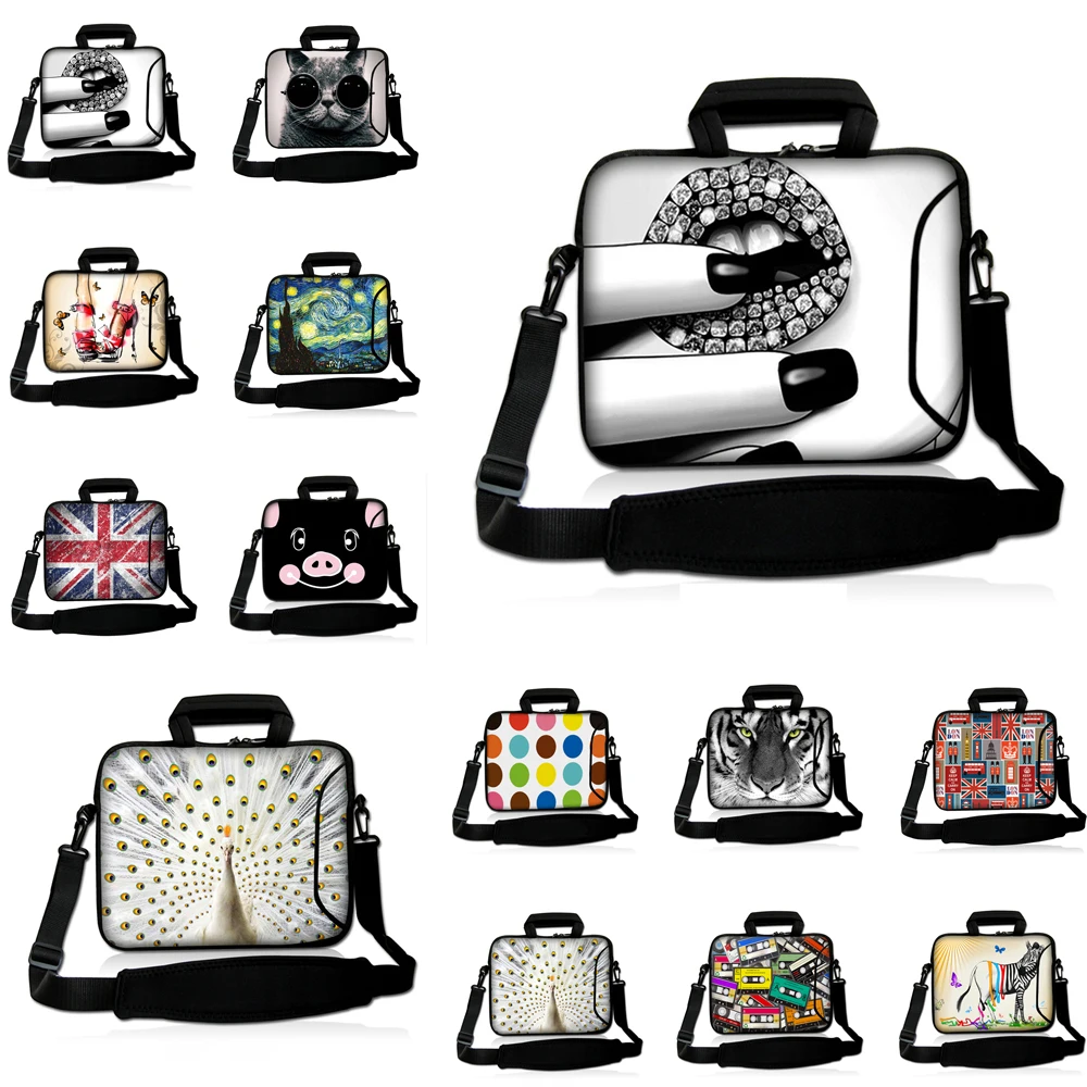 Capa Para Notebook Laptop Bag Messenger Briefcase For 10 12 13 14 15 17 15.6 13.3 Chromebook Computer Accessories For Macbook HP