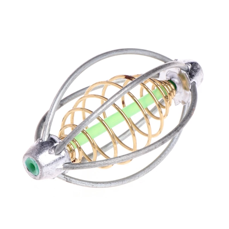 

6 Wire Method Carp Fishing Feeder Swim Feeders Spring Lead Sinker 5cm 6cm 7cm Y51D