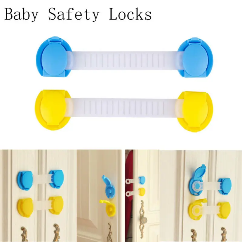 1x Baby Child Cupboard Safety Locks Pet Proofing Door Drawer