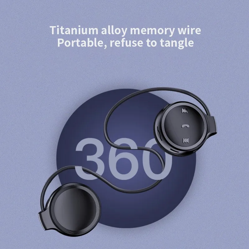 K31 5.0 Ear Hook Bluetooth Headset Sports High Battery Capacity Card Music Earphone Noise Reduction Wireless Bluetooth Headphone2