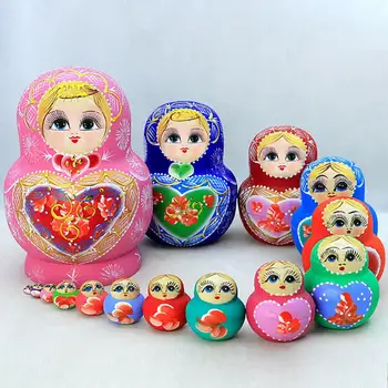 

15 Layers Of Crafts Wooden Toys Special Creative Handicrafts Wooden Toys Home Decoration Painted Ornaments