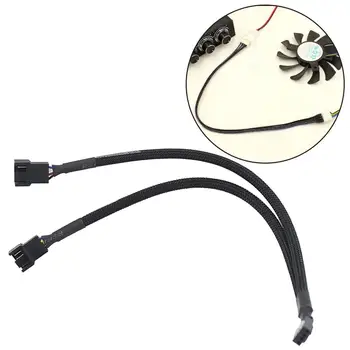 

27CM 4 Pin PWM Splitter Cable 4Pin PWM Female To 4 Pin PWM Adapter Cable For Computer CPU Case Fan Sleeved Adapter Power Cable