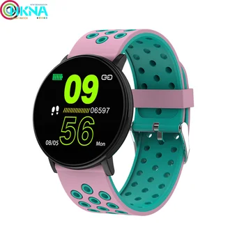 

IP67 Waterproof Smart Watch Women Men Heart Rate Blood Pressure Monitor Fitness Tracker Round Full Touch Watch For Andriod iO