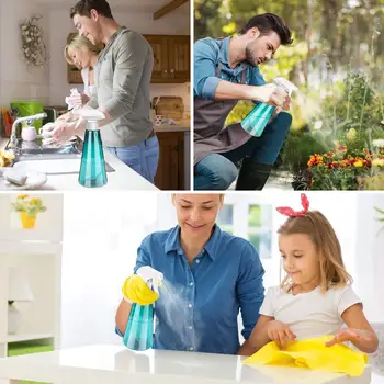 

500ml Water&Mist&Glass Spray Bottle Hair & 100ml Sprayer For Make Up Instrument Water Sprayer for Hairstyling Plants Watering