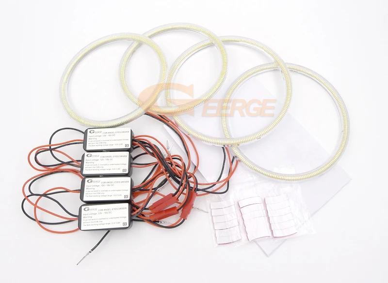 Для Volkswagen VW SHARAN Seat Alhambra Facelift 2000 2010 отличные ультра яркие COB led Ангельские Глазки halo