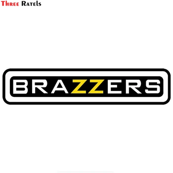 

Three Ratels TZ-1384#10*46.3cm 4.9*22.5cm car sticker brazzers colorful funny car stickers auto decals removable