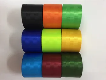 

15 meters a rolls car satety seat webbing for DIY car safety belt harness strap airplane safety belt