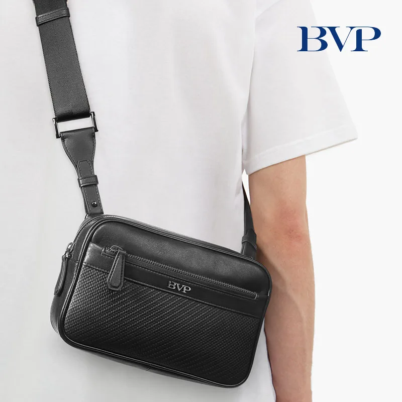 BVP брендовая Высококачественная Мужская сумка-мессенджер из натуральной кожи мужской клатч многофункциональная сумка модная мужская деловая сумка на плечо J45