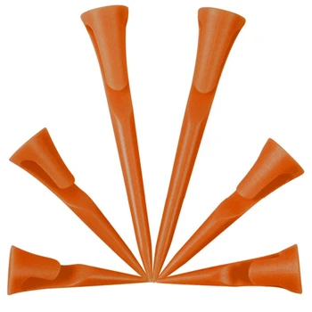 

Training Aids Golf Tees Stable Nails Tees for Golf Ball Golf Accessories Reusable Orange