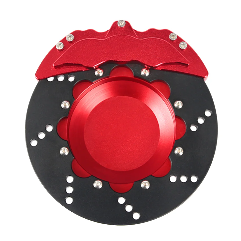 Easy Clean Car Ashtray Caliper Shape Storage Gift Round Brake Disc Aluminium Alloy Racing Home Office Bar Portable Spinning