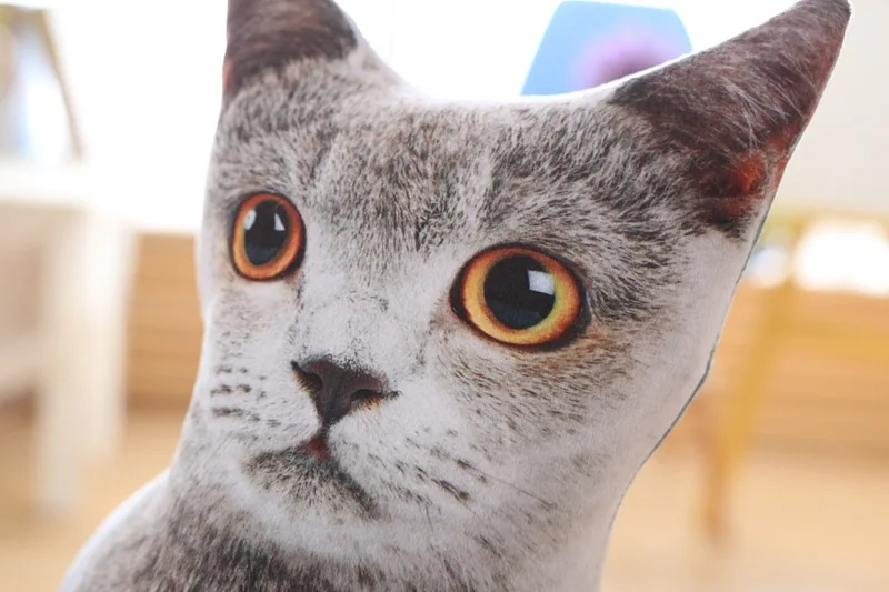 Креативная модель кошка подушка смешные плюшевые игрушки свадебный подарок