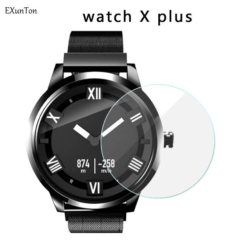 2 шт. закаленное стекло для Lenovo Watch 9 X Plus 2.5D полное покрытие защита экрана