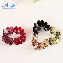 Как натуральный продукт лента на голову с лепестками корейский стиль Маленькая Заколка-крабик заколки аксессуары для волос и головы аксессуары