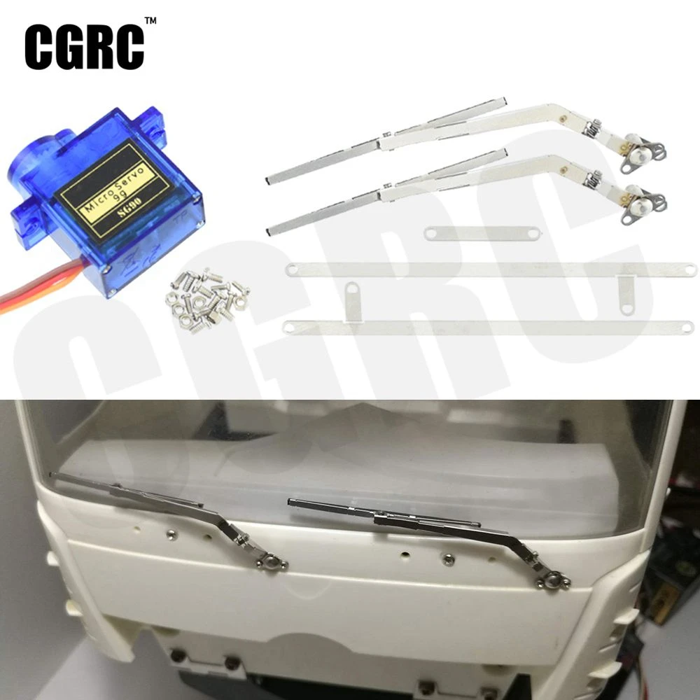 1PairMetalElectricWiperWith9gServoForTamiya114RCTruck