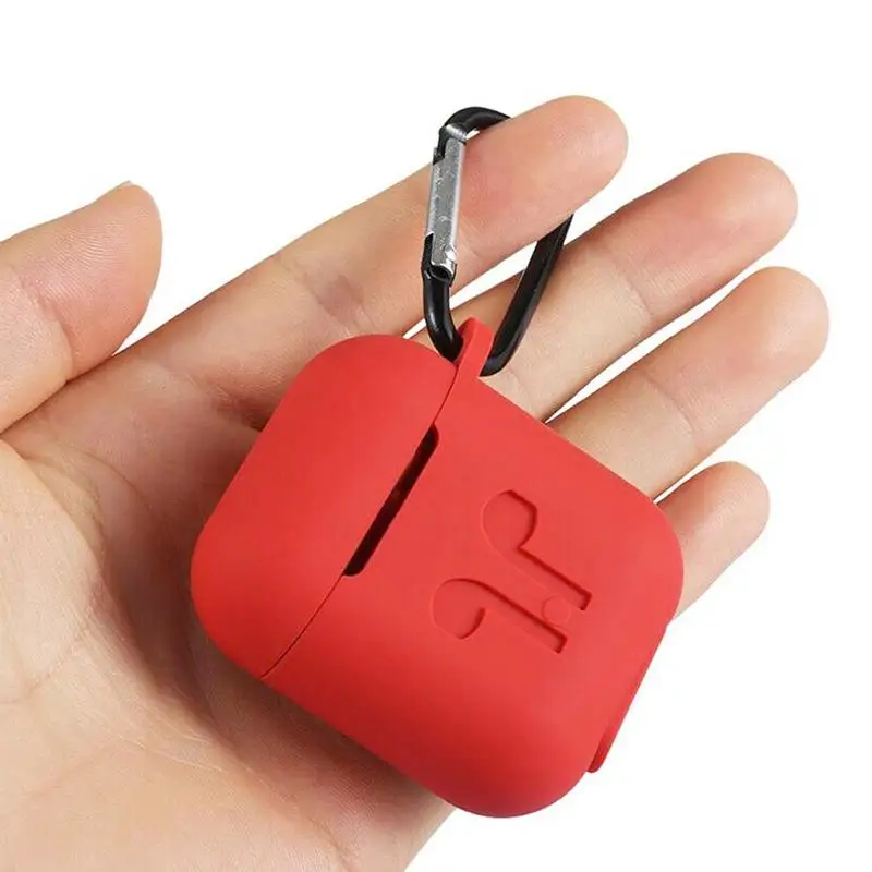 Мини Мягкий силиконовый чехол для Airpods ударопрочный ультра гарнитура тонкая беспроводная анти-потеря набор веревка для хранения гарнитура Bluetooth N8F5