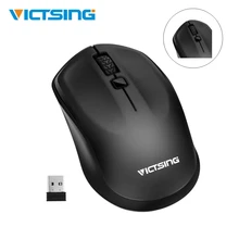 VicTsing Новинка 2,4 г беспроводная мышь Регулируемая dpi игровая мышь большой полноразмерная эргономичная мышь ПК/ноутбук мышь с кнопкой переключения