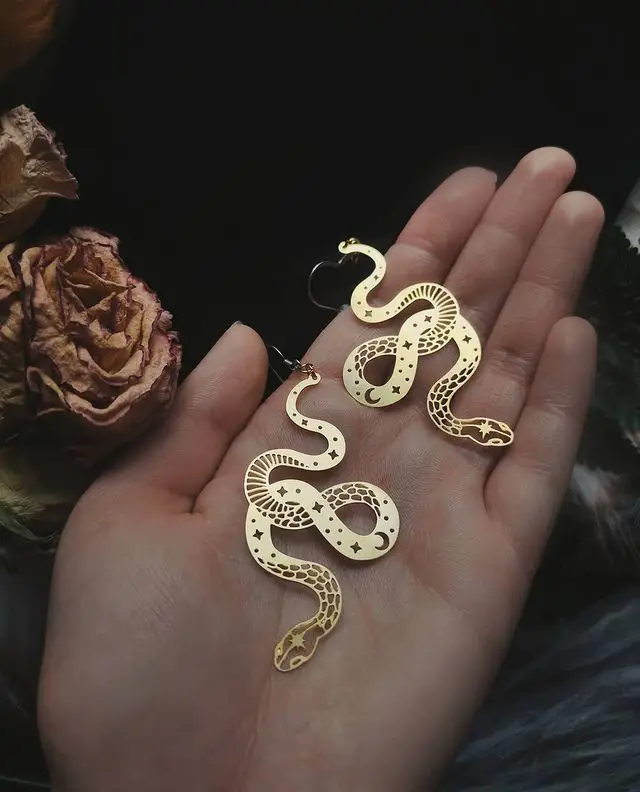 Serpent Snake Earrings - Dangle Earrings - AliExpress