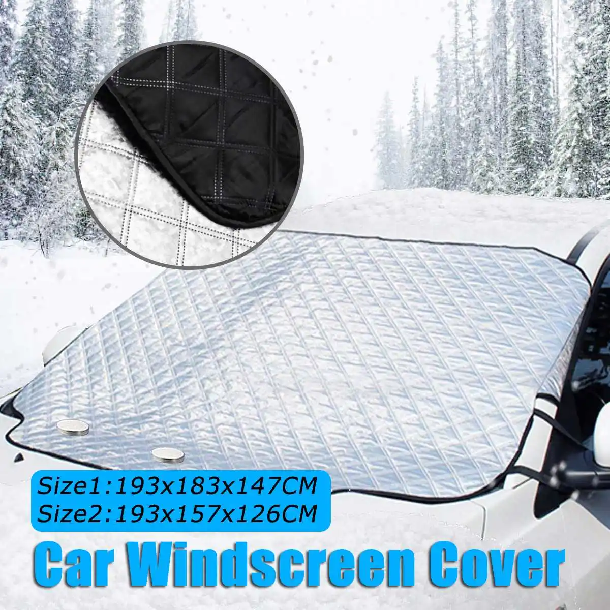 

Car-covers High Quality Car Window Sunshade Auto Window Sunshade Covers Sun Reflective Shade Windshield For SUV and Ordinary ca