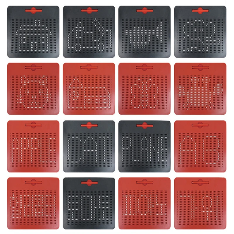 Магнитный Мяч эскиз Pad доска для рисования с ручкой обучения планшет дети